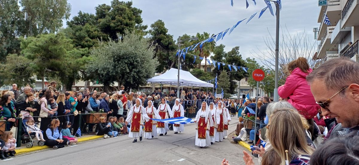 Εορτασμός 25ης Μαρτίου στο Μαρούσι